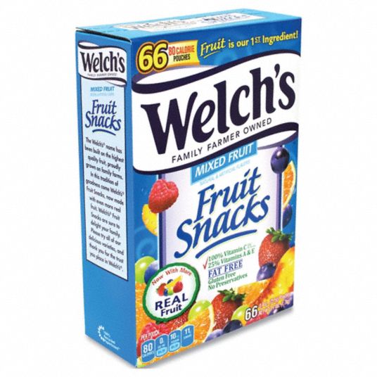 WELCH'S, Mixed Fruit, 0.9 oz Item Size, Fruit Snacks - 807CX5|20900320 ...