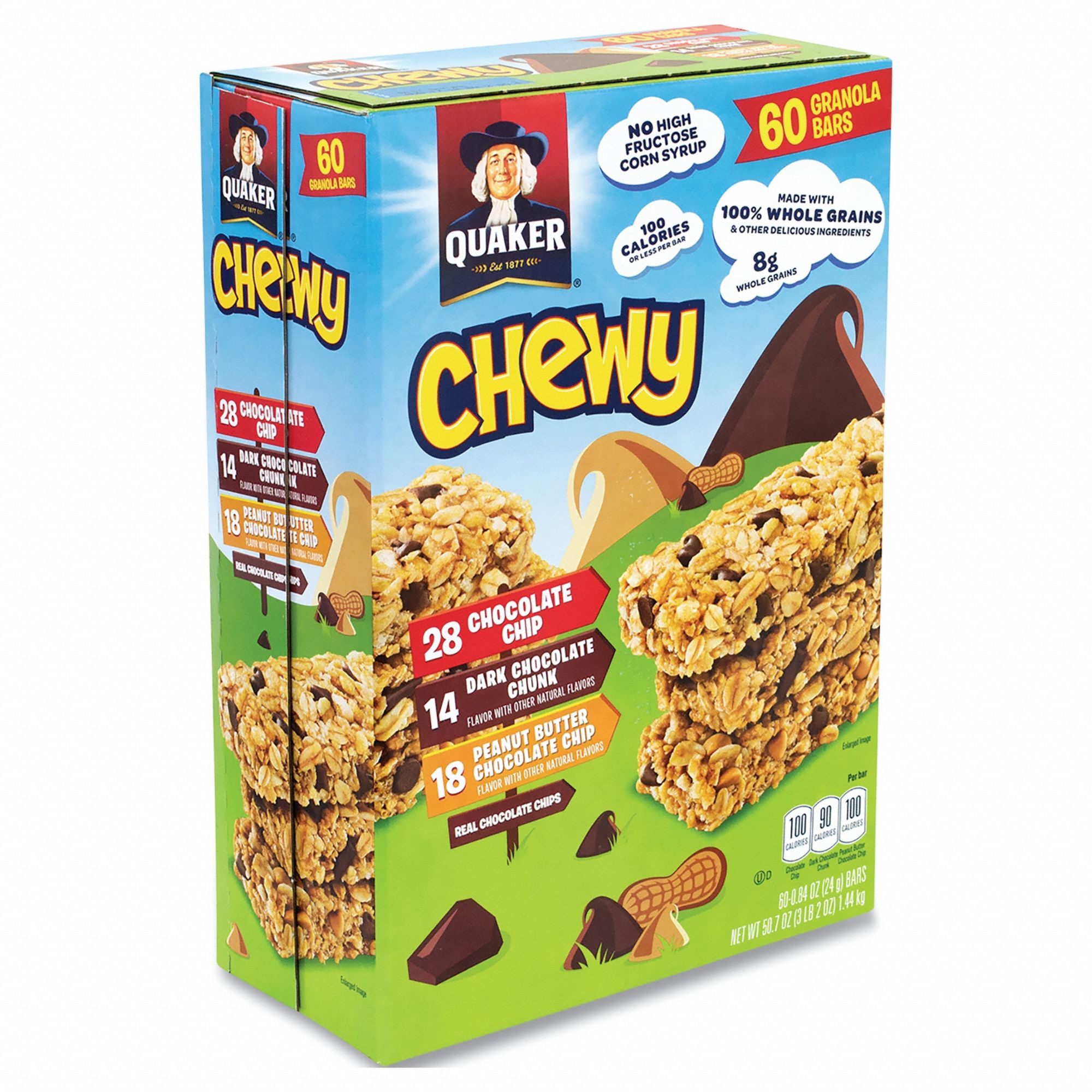 QUAKER Granola Bars; PK60 807D1017894 Grainger