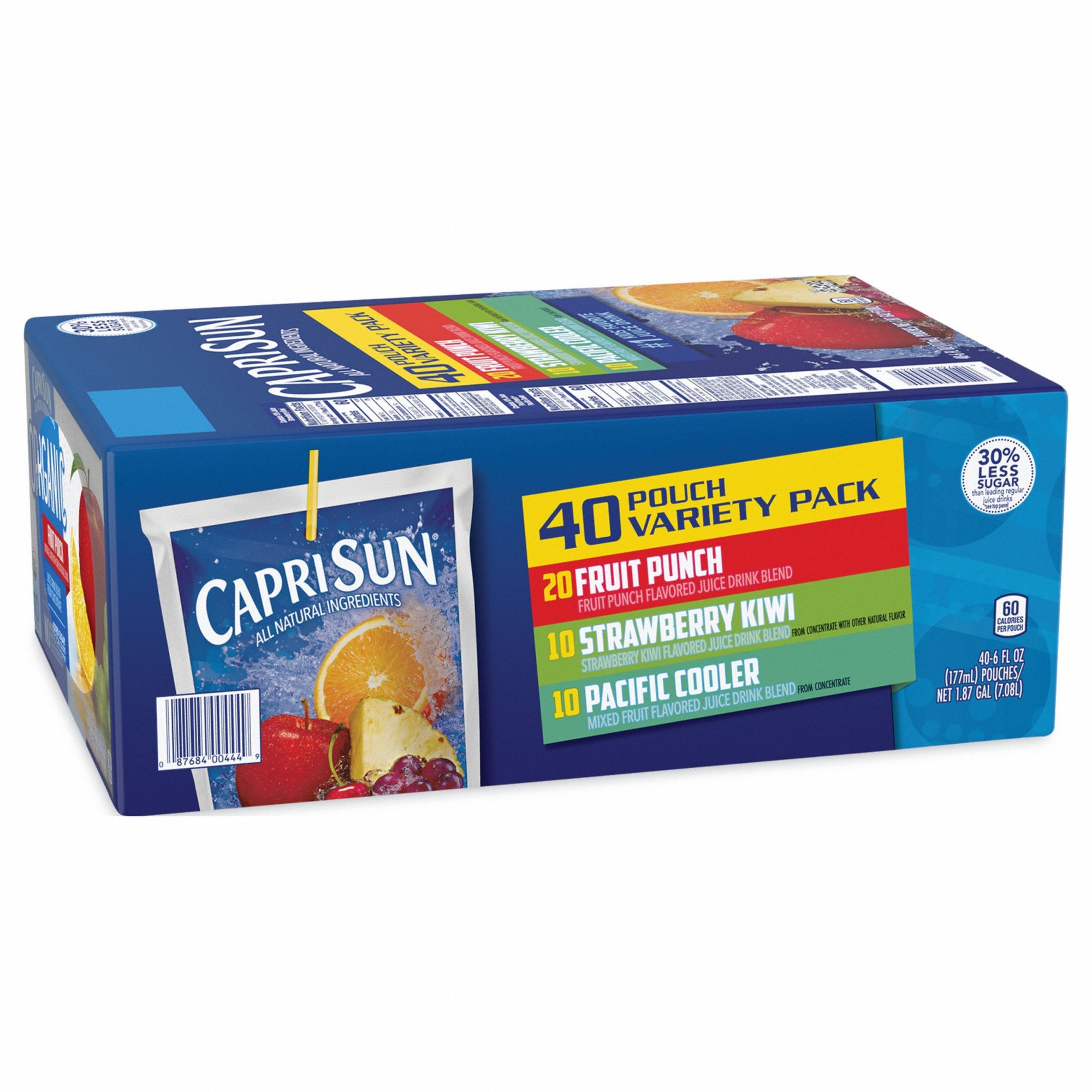 CAPRI SUN Fruit Punch Pacific Cooler Strawberry Kiwi Non Caffeinated   GRR22000593 01  VDG0 V2