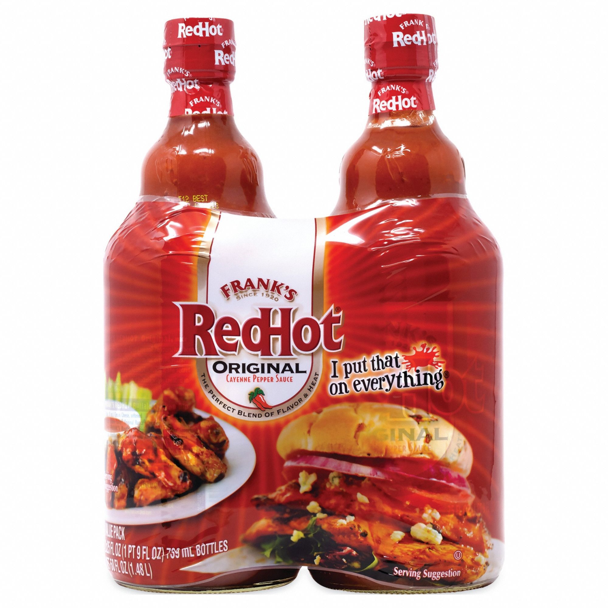 Hot Sauce: Original Cayenne Pepper, 25 oz Item Size, Bottle, 2 Pack Count