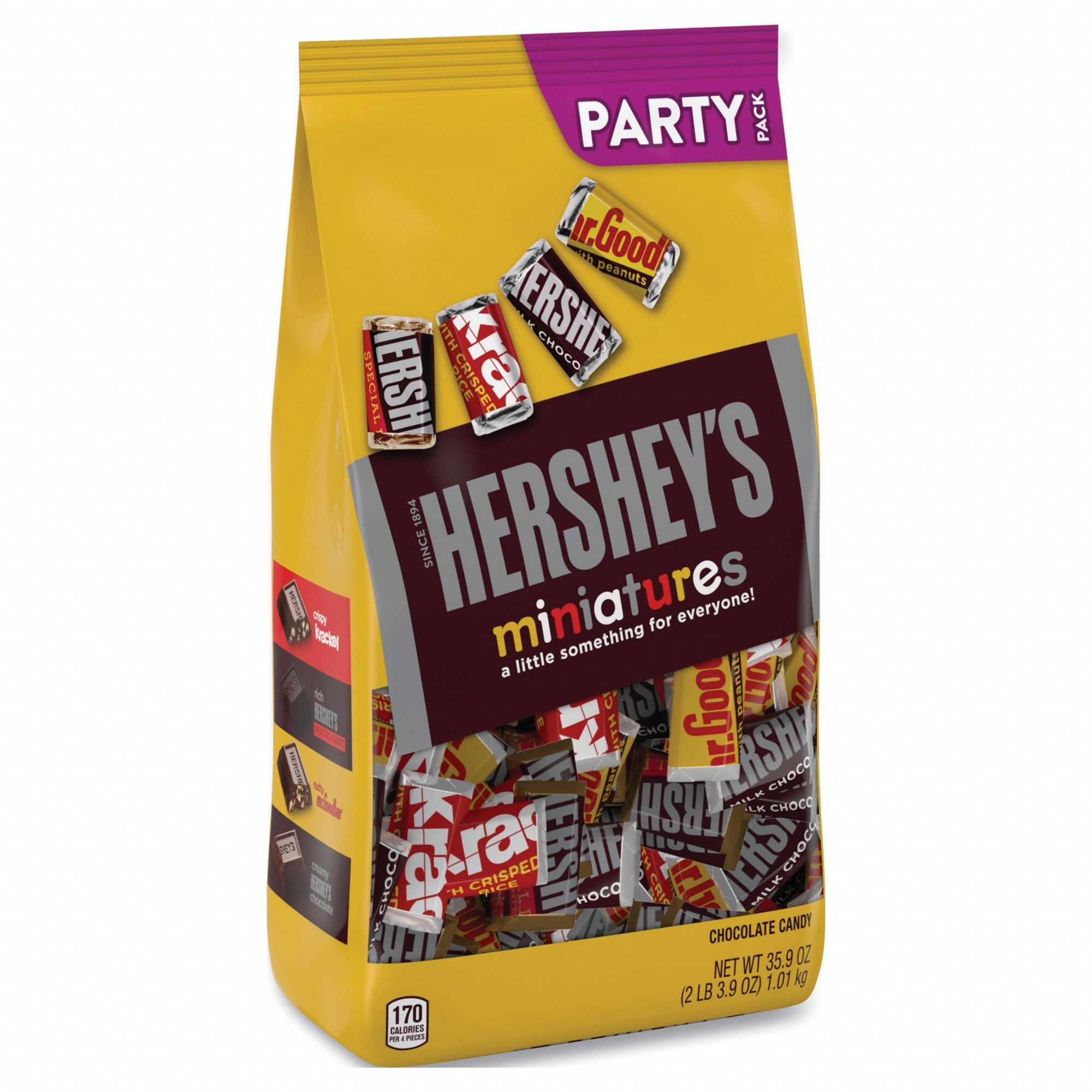 HERSHEY'S, Krackle®/Milk Chocolate/Mr. Goodbar®/Special Dark®, 4
