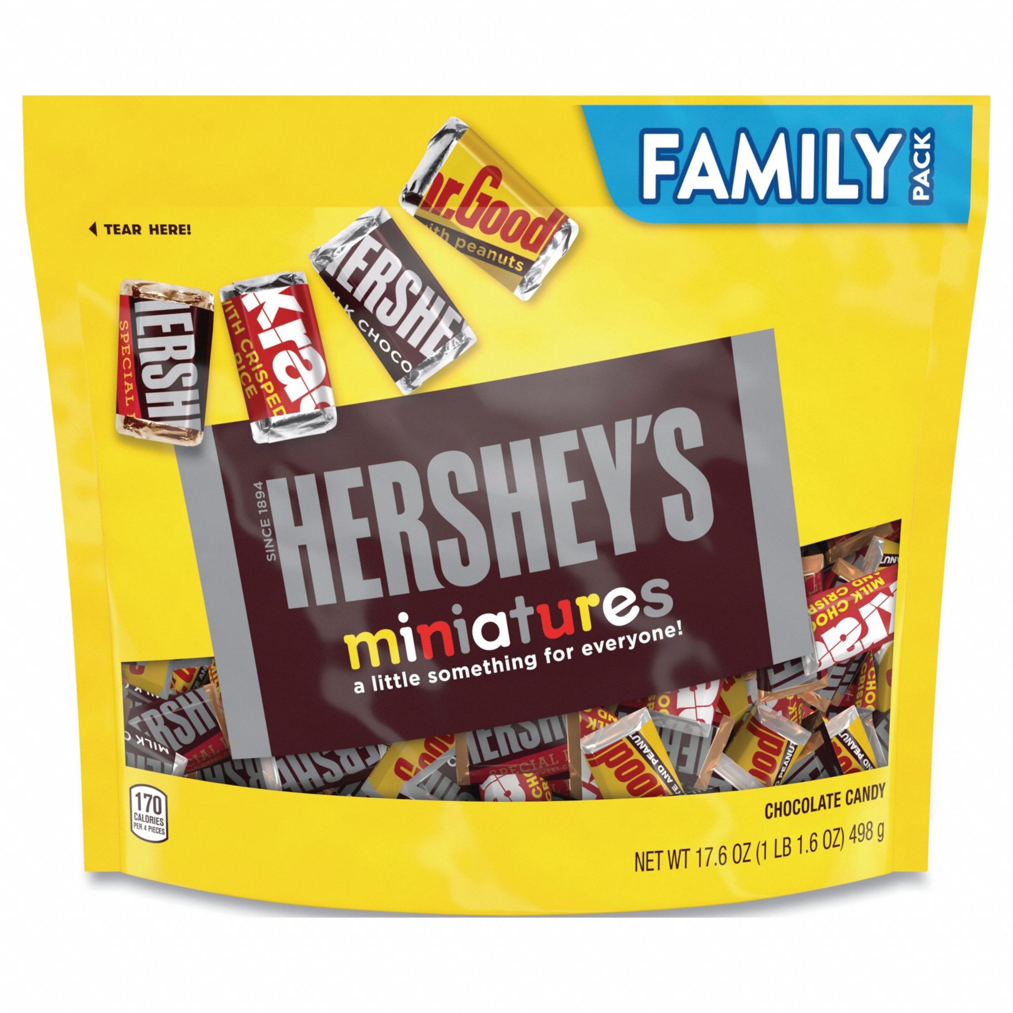 Candy: Krackle®/Milk Chocolate/Mr. Goodbar®/Special Dark®, 4 Items Per Pack