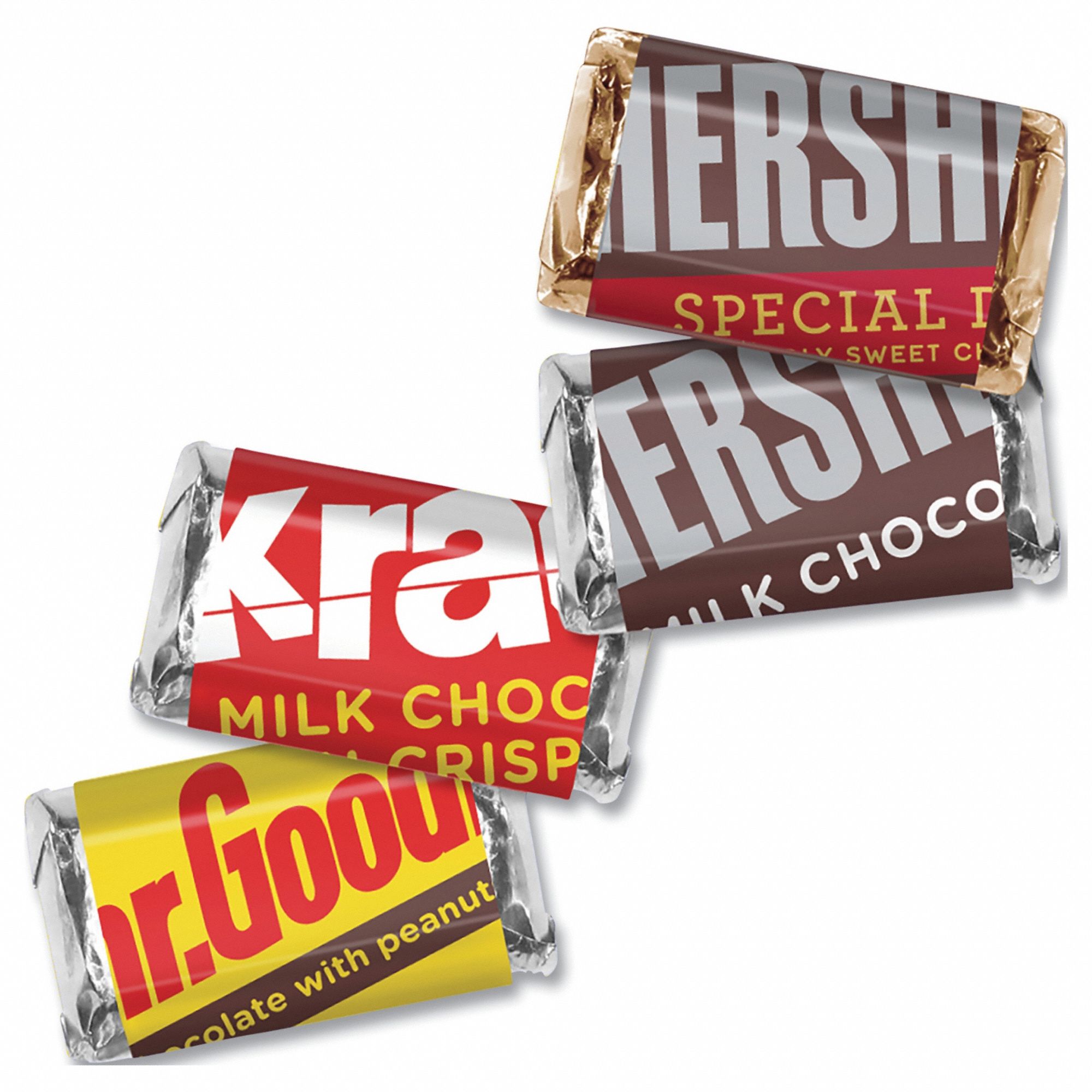 Candy: Krackle®/Milk Chocolate/Mr. Goodbar®/Special Dark®, 4 Items Per Pack