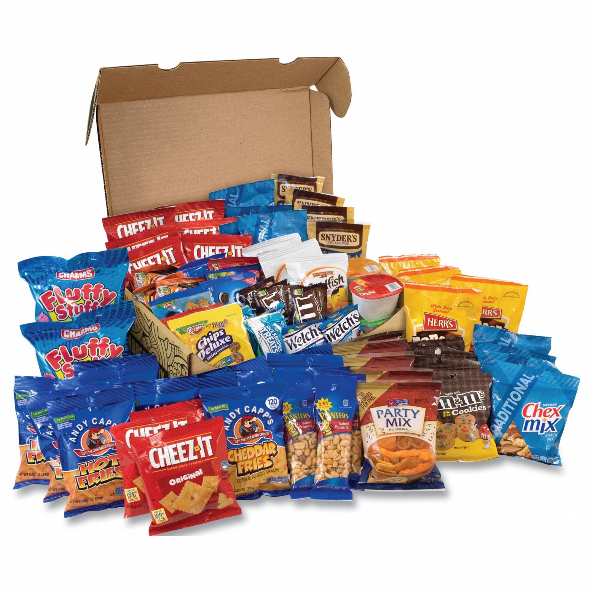 SNACK BOX PROS, Assorted, 75 Items Per Pack, Party Snacks - 807DE6 ...