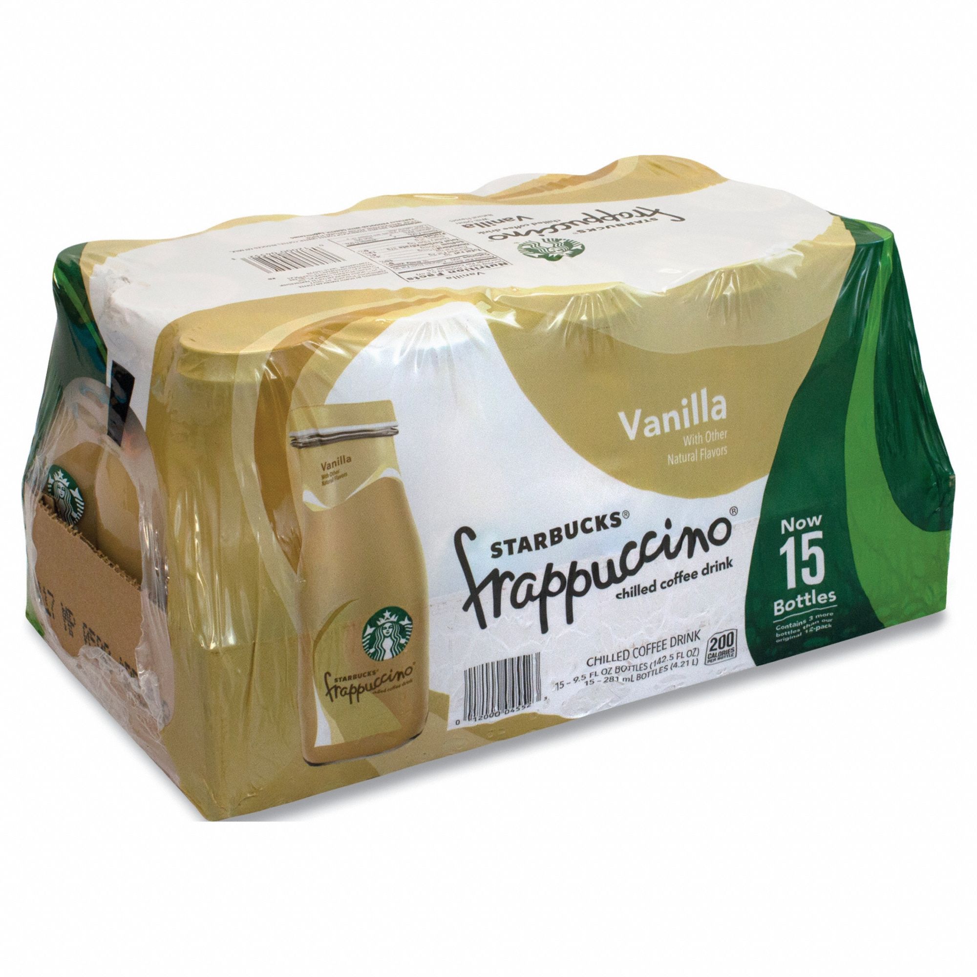 Coffee Drink: Vanilla, Caffeinated, Bottle Beverage Pack, Liquid, 9.5 oz Net Wt