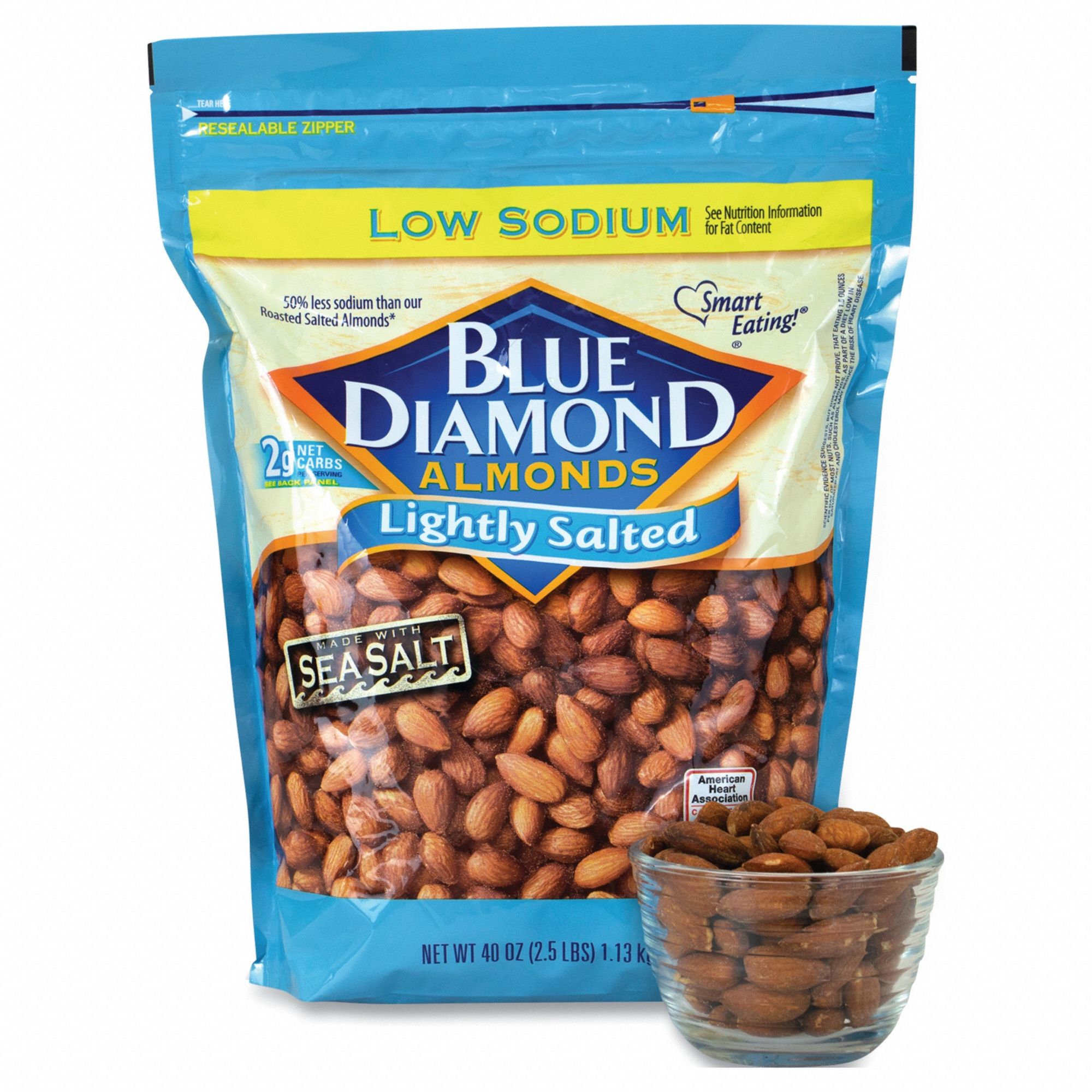 Nuts: Lightly Salted Almonds, 1 Item Per Pack, 10 oz Pack Size