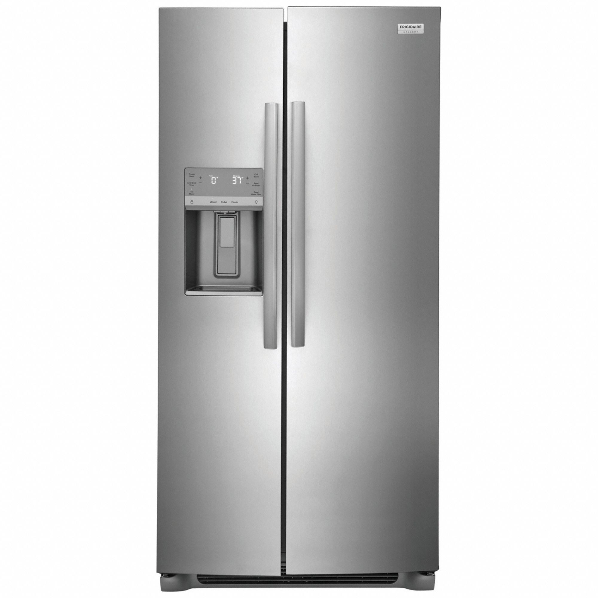 Side-By-Side Refrigerator: Stainless