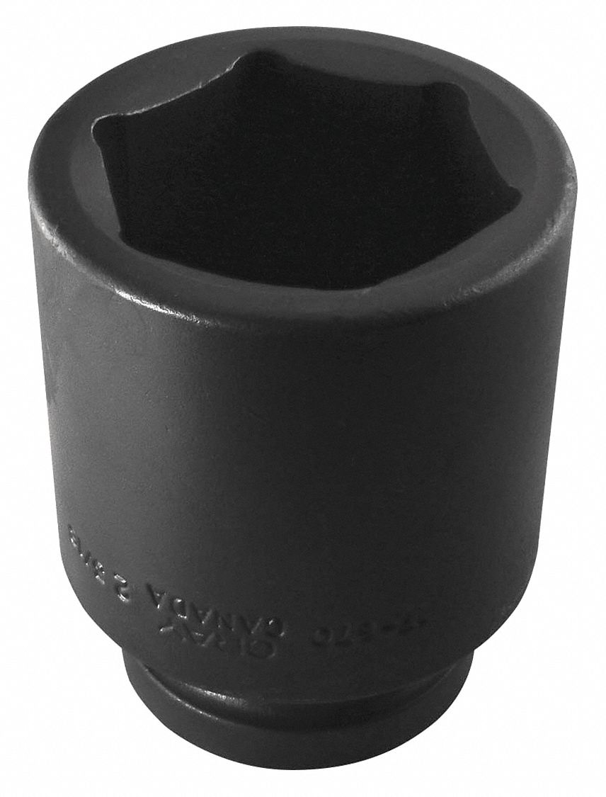 SOCKET 2-3/16INXIIN DR 6 PT DP IMP