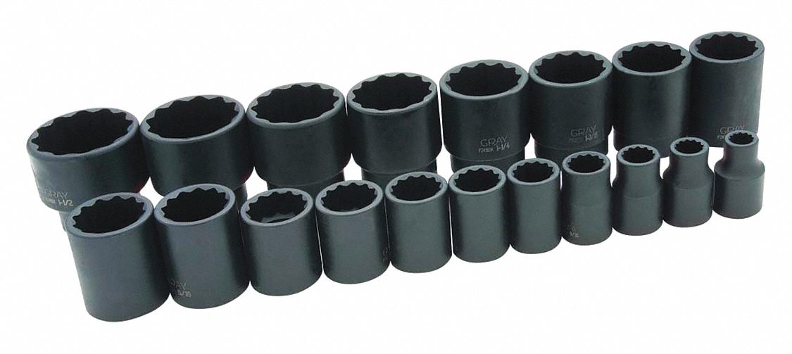 SOCKET SET IMP 12 POINTS