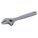ADJUSTABLE WRENCH, STEEL, SAE, MATTE FINISH, NOT INSULATED, CORROSION-RESISTANT, ADJUSTABLE OPENING, 24 IN L