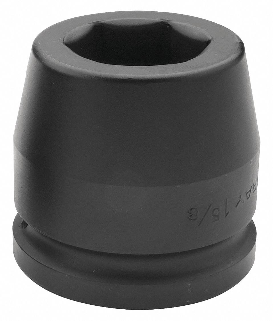 SOCKET 3-1/8INX1-1/2IN DR 6 PT REG.