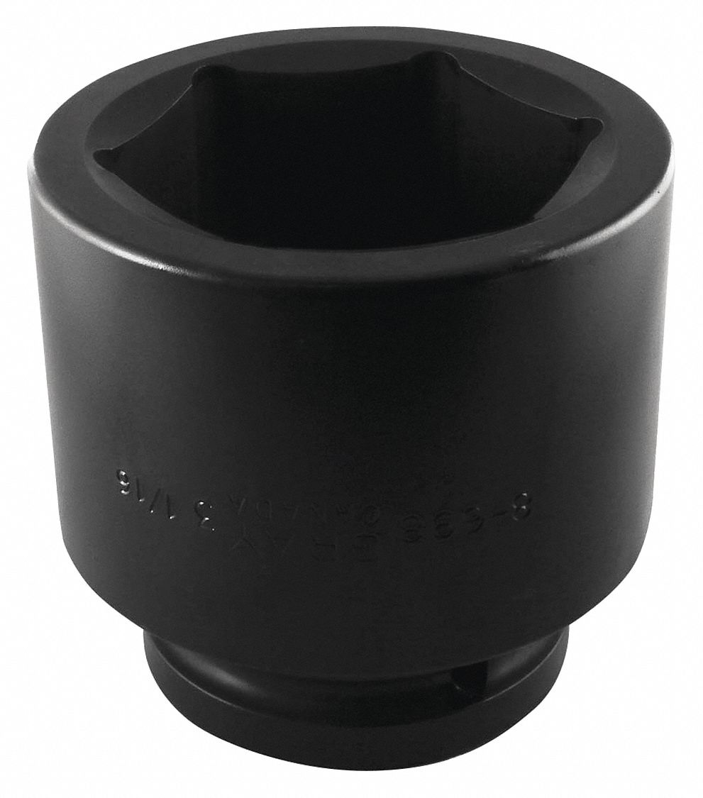 SOCKET 3-1/16INX1-1/2IN DR 6 PT REG