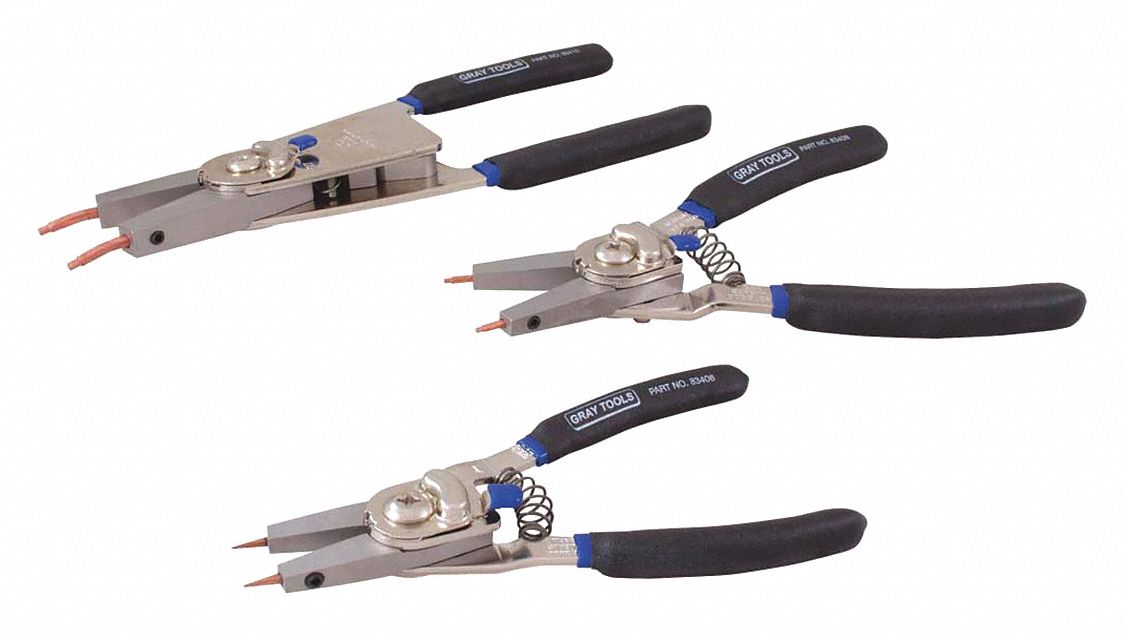 PLIER SET SNAP RING INT/EXT PC