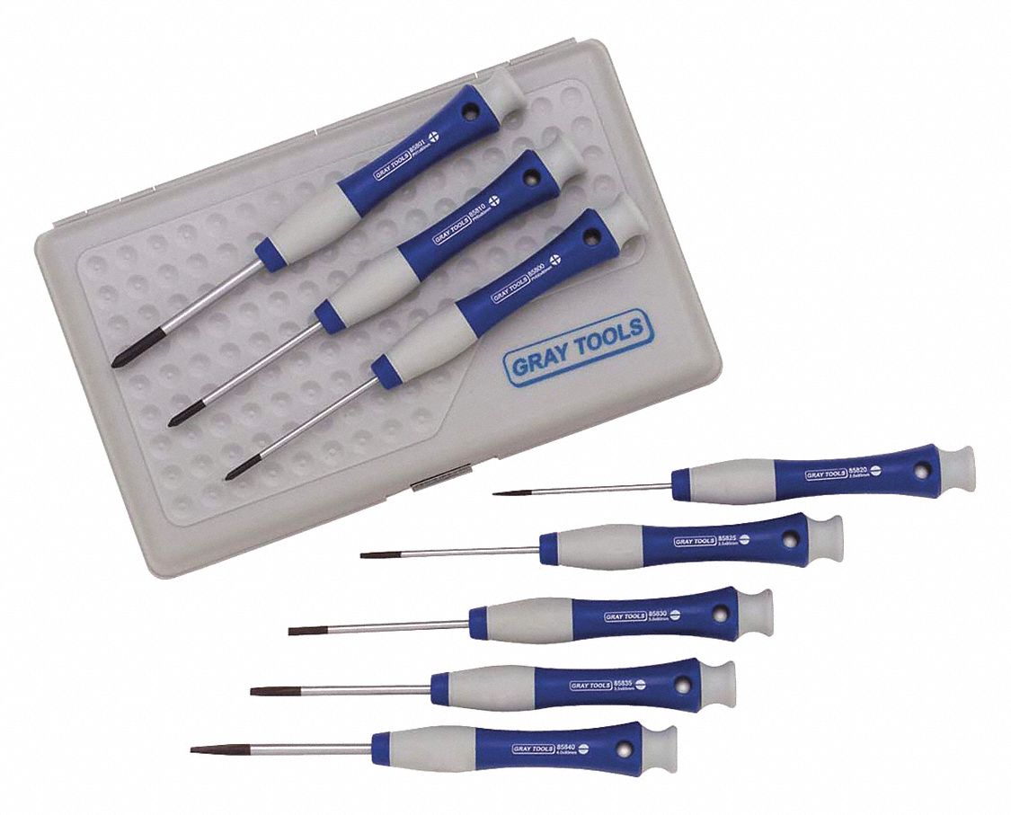 SCREWDRIVER SET PRECISION S2 9PCE