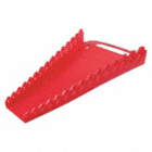 WRENCH ORGANIZER, GRIPPER, HOLDS 15 WRENCHES, RED, PLASTIC