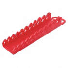 STUBBY ORGANIZER, HOLDS 1 1 WRENCHES OVERALL LENGTH 10 IN OVERALL WIDTH 2 1/4 IN, RED, PLASTIC