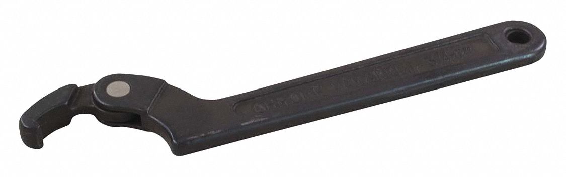 Gray Tools Adjustable Head Hook Spanner Wrench (AHS4)
