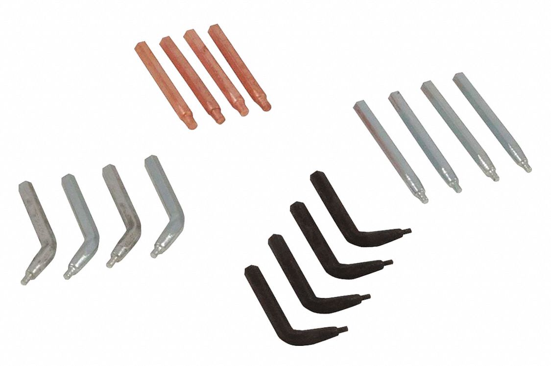 REPLACEMENT TIP KIT, HD PLIERS B112/B113, STRAIGHT/15 ° /45 ° /90 ° , 0.120 IN