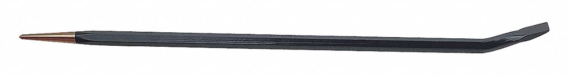 LEVIER PINCÉ,BLEU,TIGE 1/2 PO,16 X 0,625 PO,AC FORGÉ