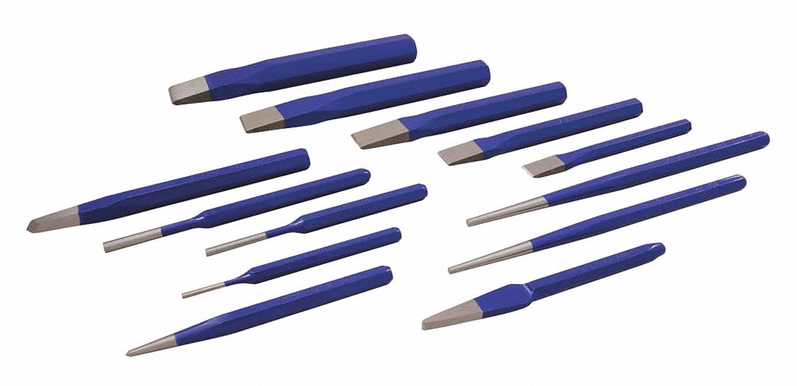 ENSEMBLE POINCON + BURIN 13PC