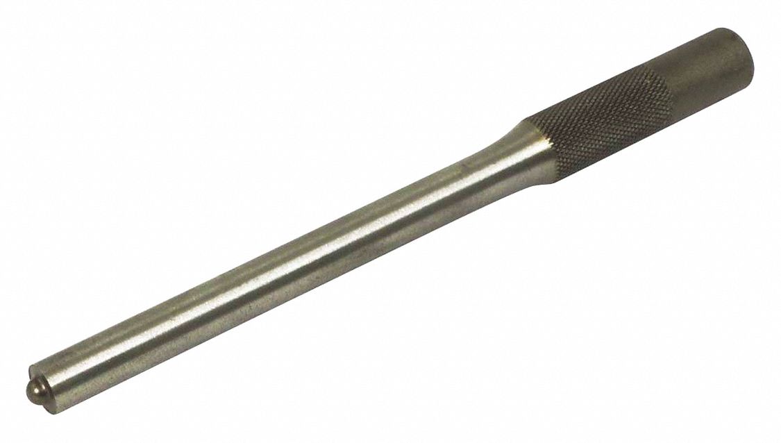 PILOT PUNCH, ⅜ IN TIP, METRIC, 6 IN L X½ IN DIA, 0.28 LB WEIGHT