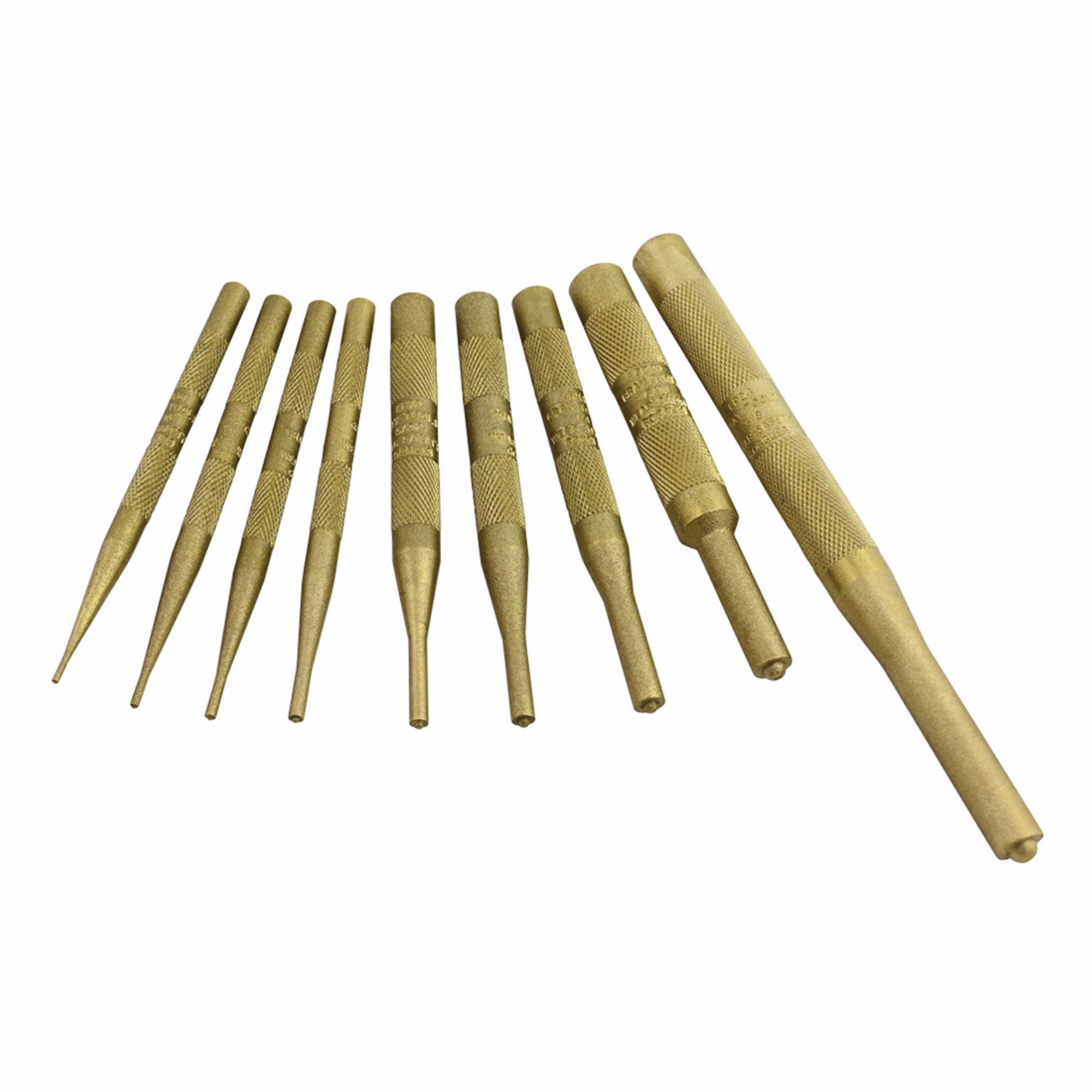 PC BRASS PILOT PUNCHES SET