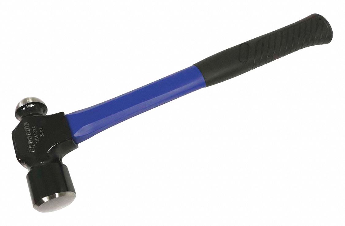 BALL PEIN HAMMER, 32 OZ, FIBREGLASS