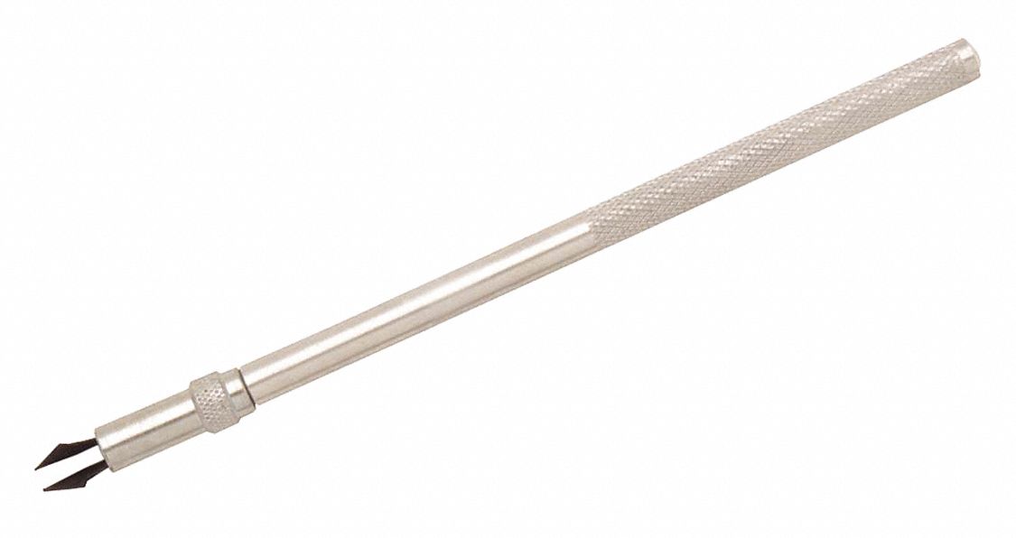 SCREWDRIVER, ALUMINUM HANDLE, 5 IN L, PHILLIPS