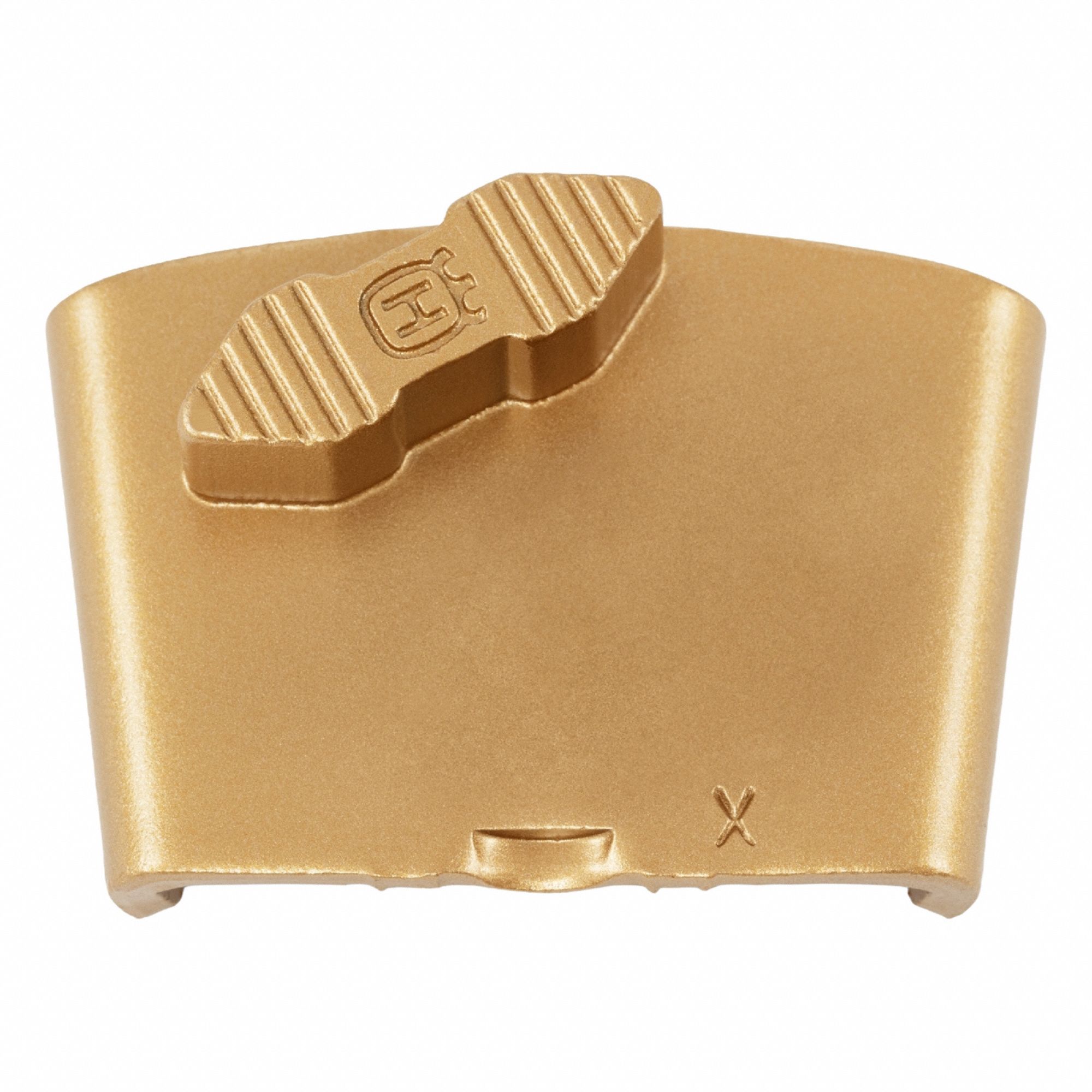 HUSQVARNA Grinding Tool: Extra Hard, 25 Grit, Gold, 1 Segments, Clockwise/Counterclockwise, Rhombus (MPN ELITE-GRIND EZ X25 SS). Key specifications — attr81237: Gold; attr81244: Metal; attr122184: Grinding Tool; attr122180: Extra Hard Concrete; attr81239: 970704601; attr122178: Rhombus; attr81227: HUSQVARNA.
