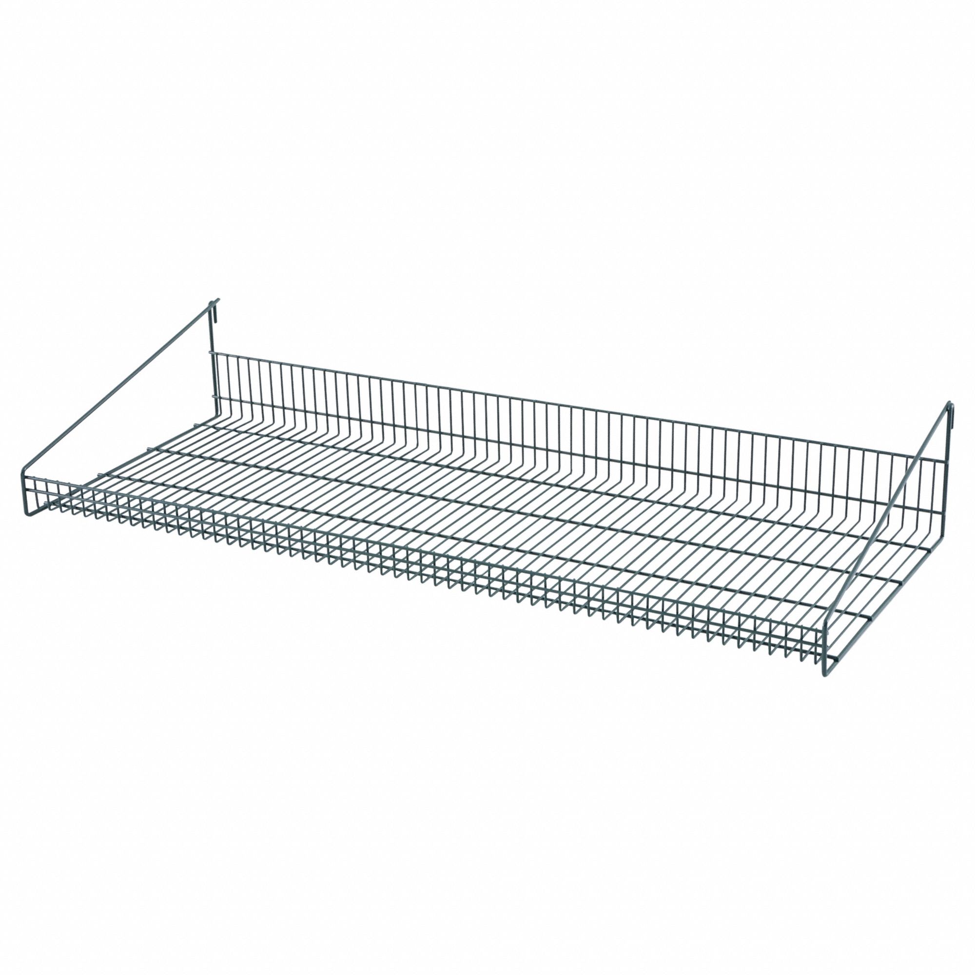 Wire Grid Panel Shelves & Hooks