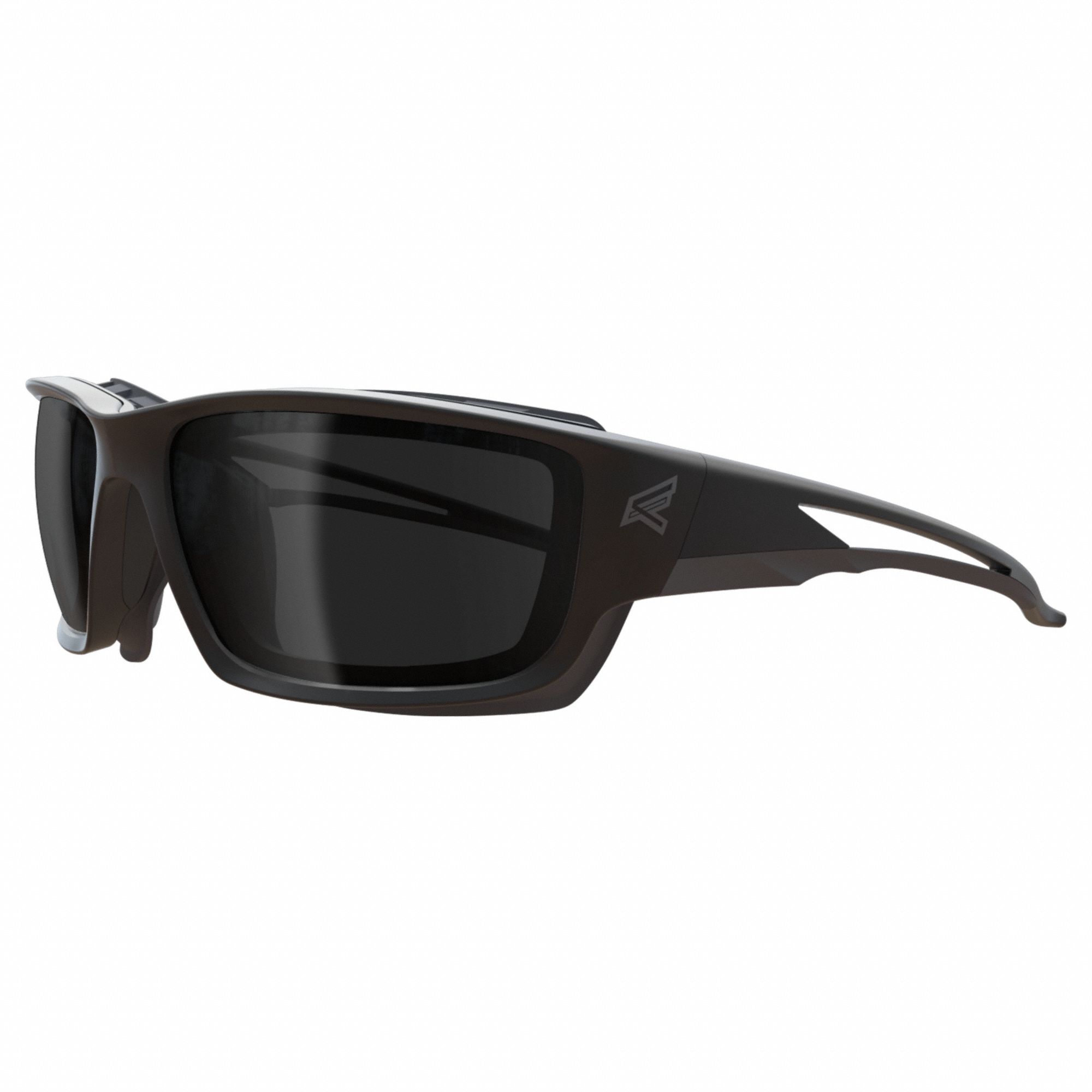 EDGE EYEWEAR Safety Glasses: Anti-Fog /Anti-Scratch, Eye Socket Foam  Lining, Wraparound Frame, Smoke