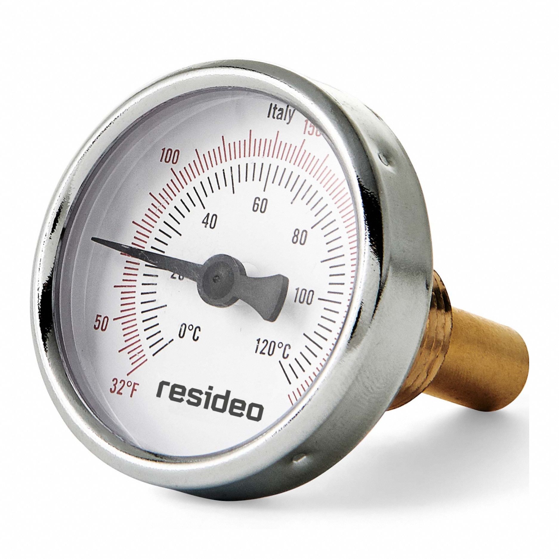 THERMOMETER WITH WELL 2 32-250F TEMP RA