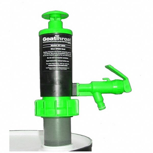 HAND OPERATED DRUM PUMP,5 GAL, 55 GAL SZ