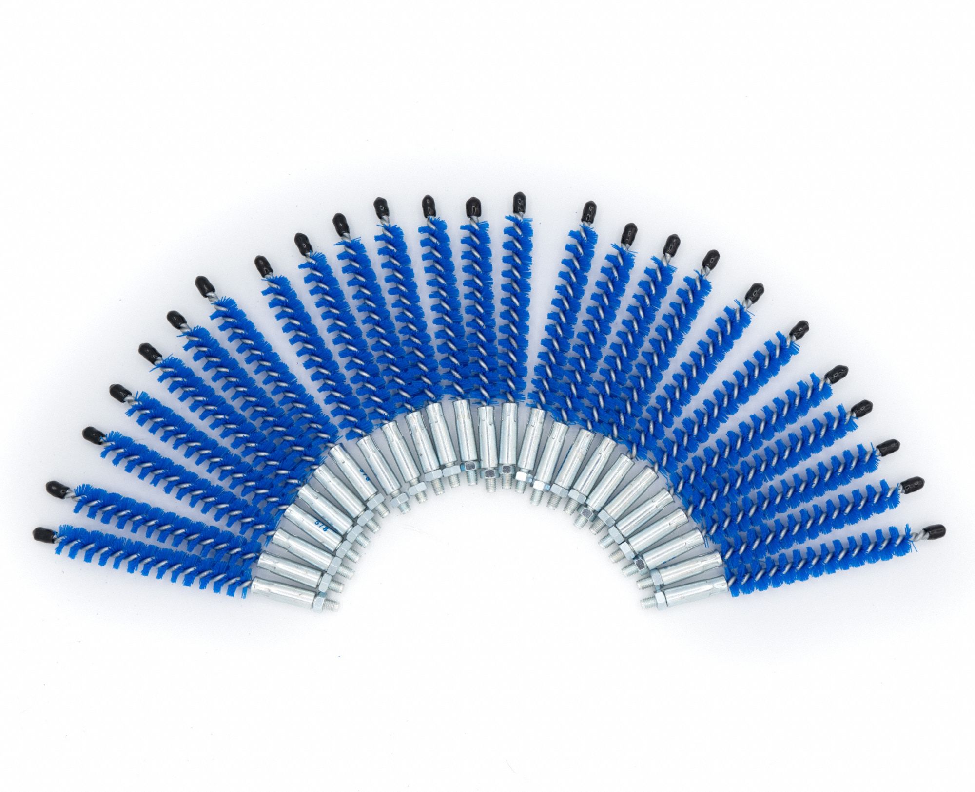 GOODWAY Fitting Brush: Quick Connection, Nylon, 1/16 in to 1 in, 7/16"-1 Male, 1 Brushes, 25 PK (MPN GTC-211-7/8). Key specifications — Bristle Material: Nylon; Compatible Grainger Part Number: 830YJ1; Brand: GOODWAY; Spiral Type: Single Spiral; For Tube Type: Smooth Bore.