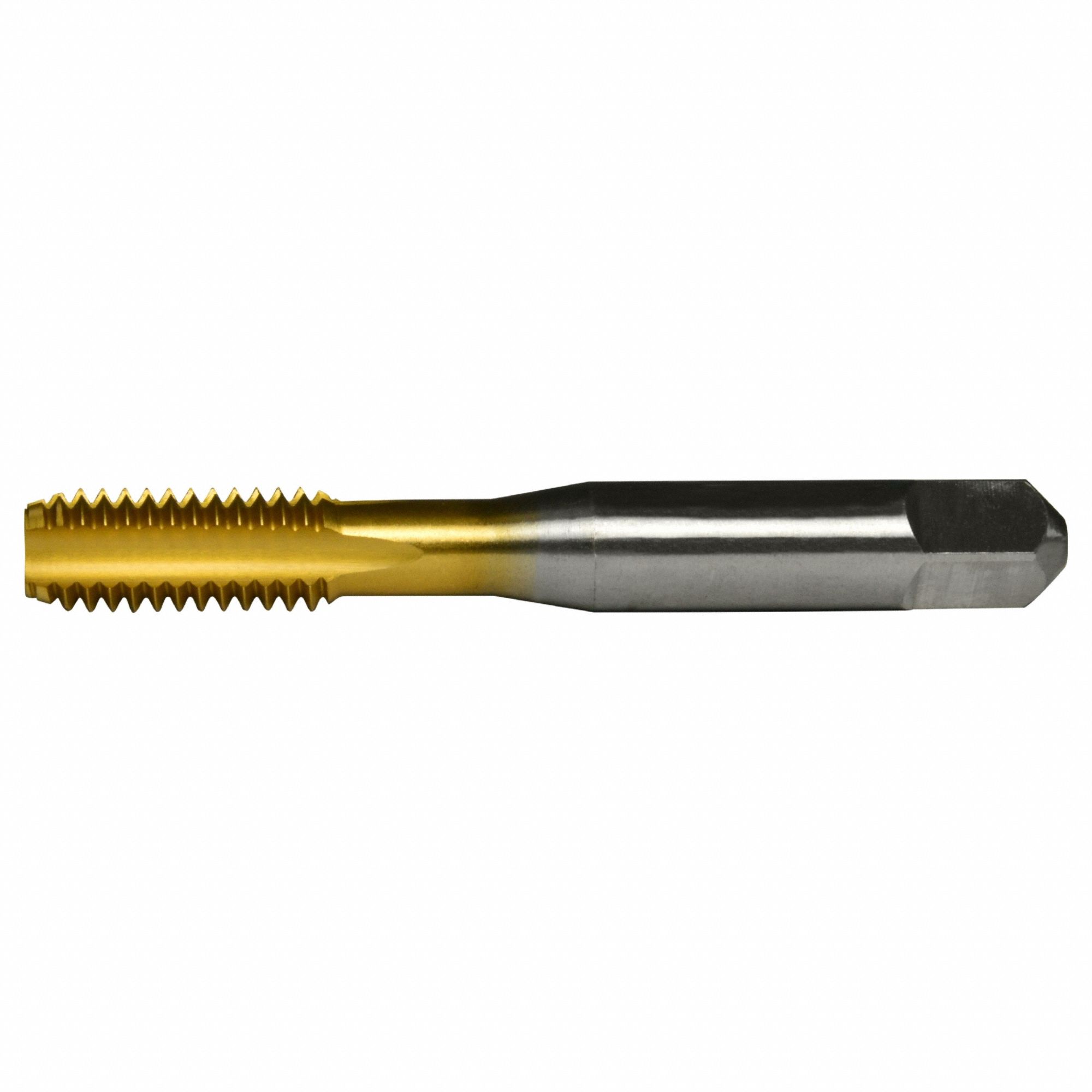 GREENFIELD THREADING: M10x1.25 Thread Size, 31.75 mm Thread Lg, 74.61 mm  Overall Lg, Bottoming