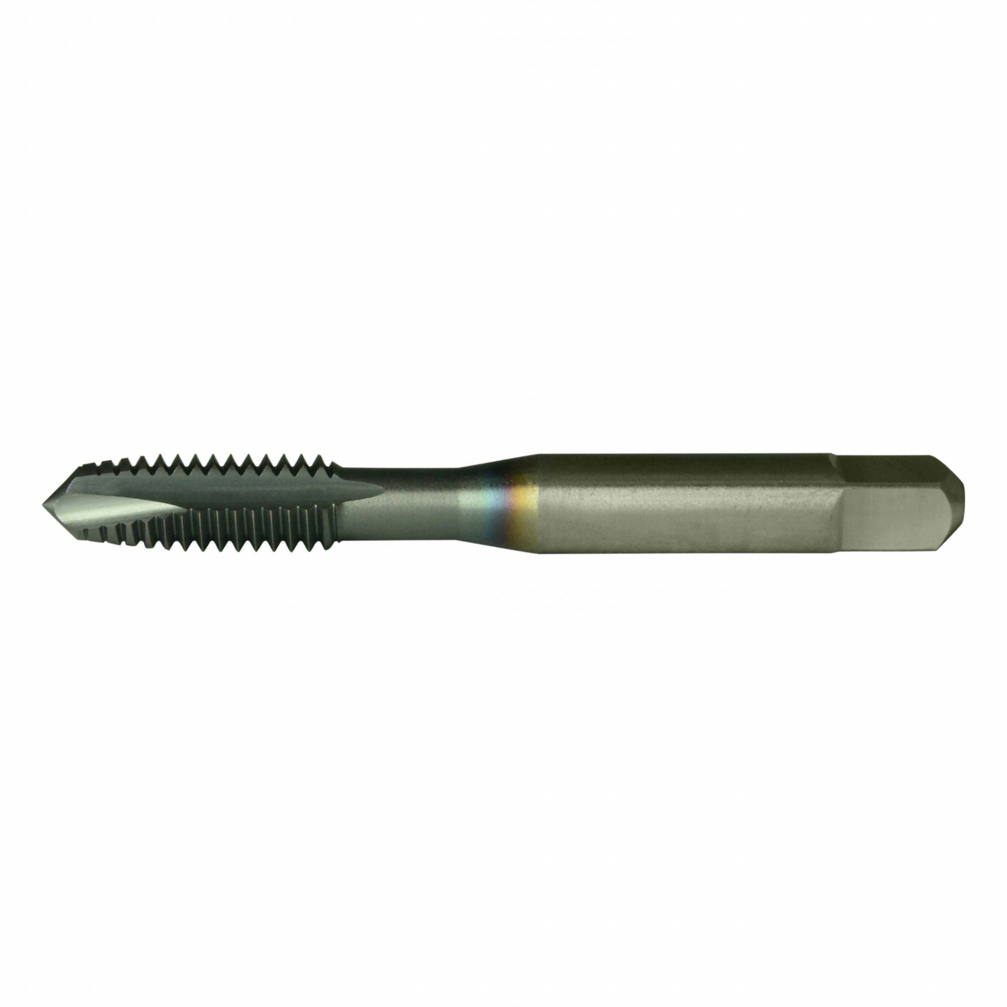 Spiral Point Tap: 7/16-14 Thread Size, 0.8800 in Thread Lg, Plug, Right Hand