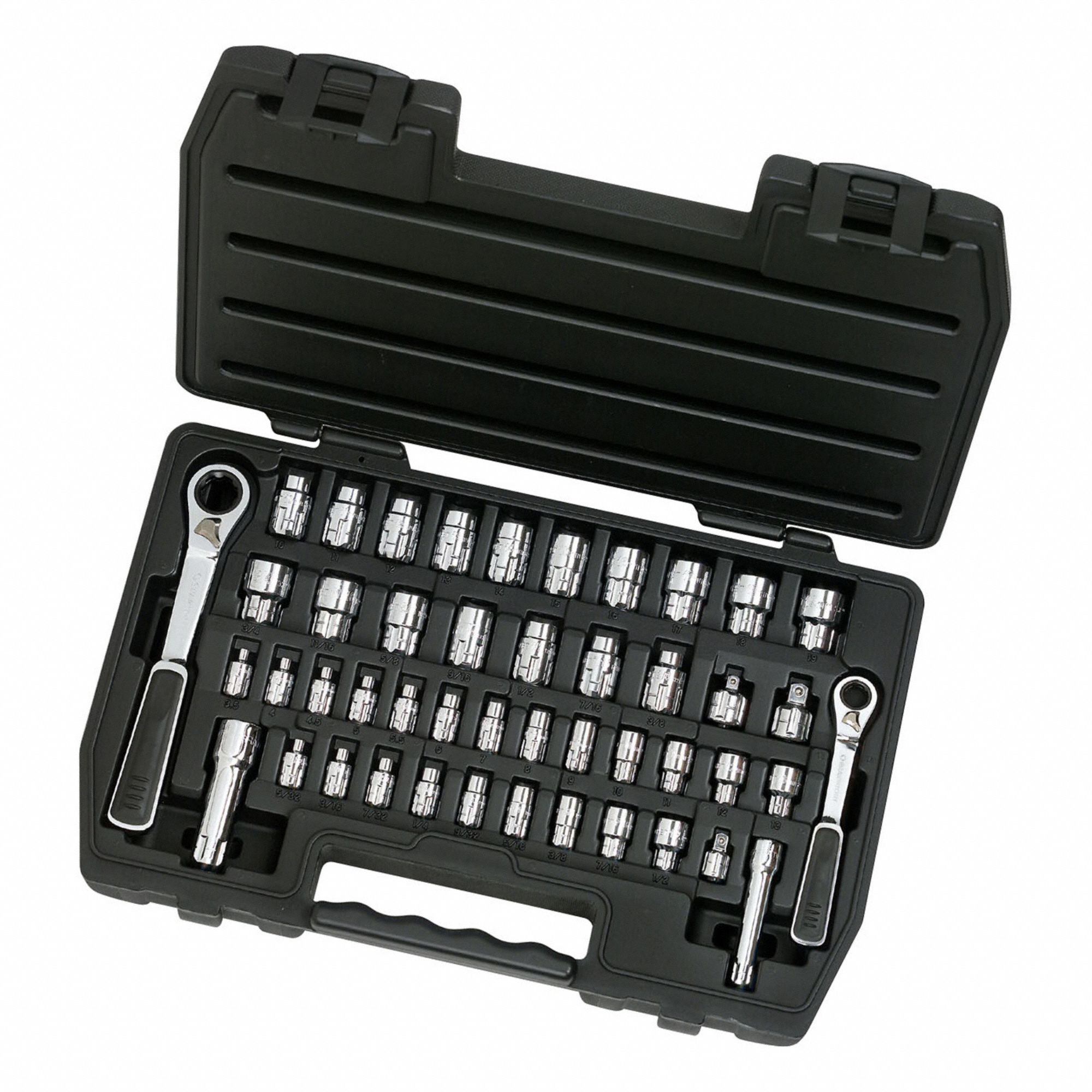 Socket Set Metric/ SAE Type 46 Pieces