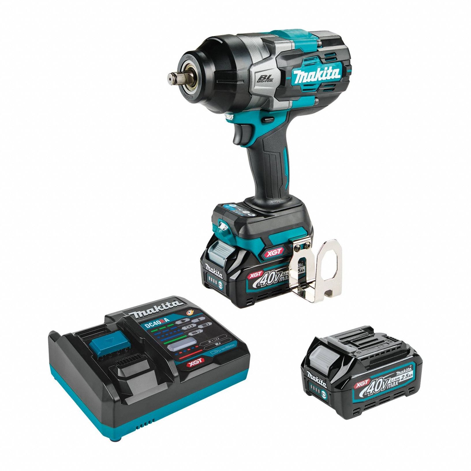 Impact Wrench: 1/2 in Drive Size, 1, 250 ft-lb Fastening Torque, 1, 620 ft-lb Breakaway Torque