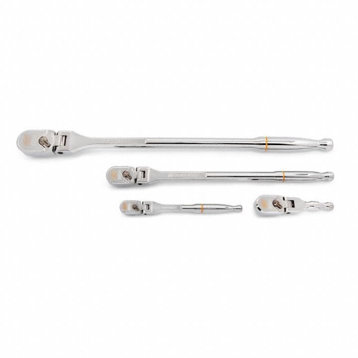 Teardrop Ratchet Set Flex Head 4 PC