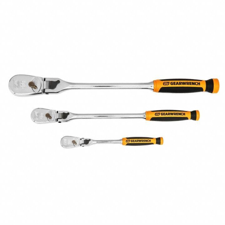 Cushion Grip Locking Flex Head Ratchet S