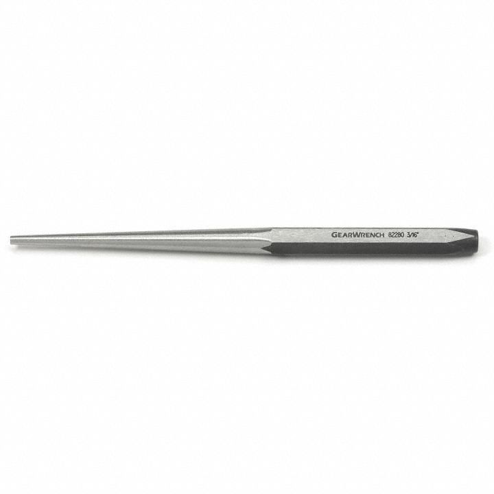 Long Taper Punch 3/16in x 9in x 1/2in