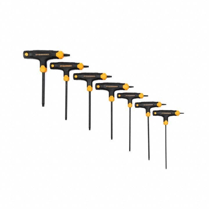 T-Handle Torx Hex Key Set 7 PC