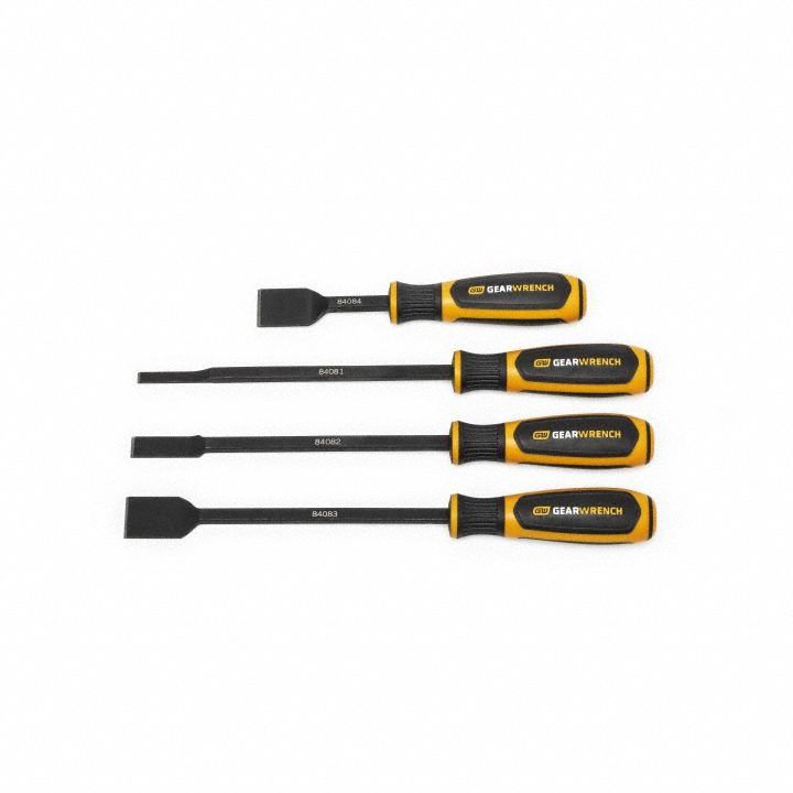 Dual Material Wide Scraper Set 4PC