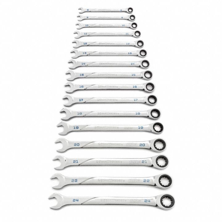 Ratcheting Wrench Set 16 pc. 120XP