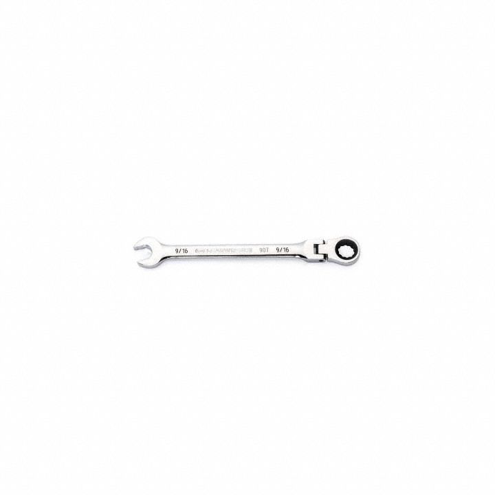 Combination Ratcheting Wrench 9/16 90