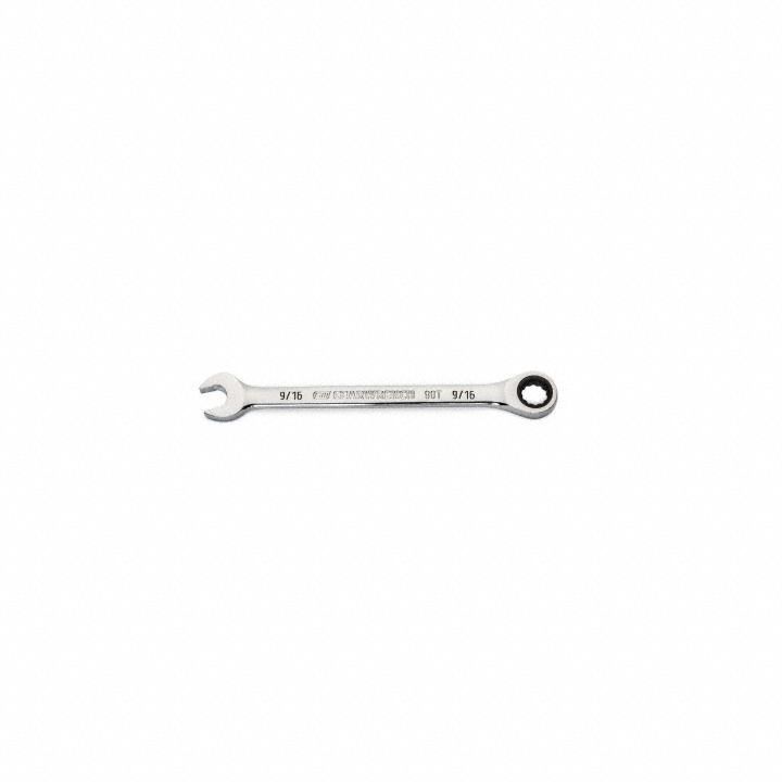 Combination Ratcheting Wrench 9/16 90