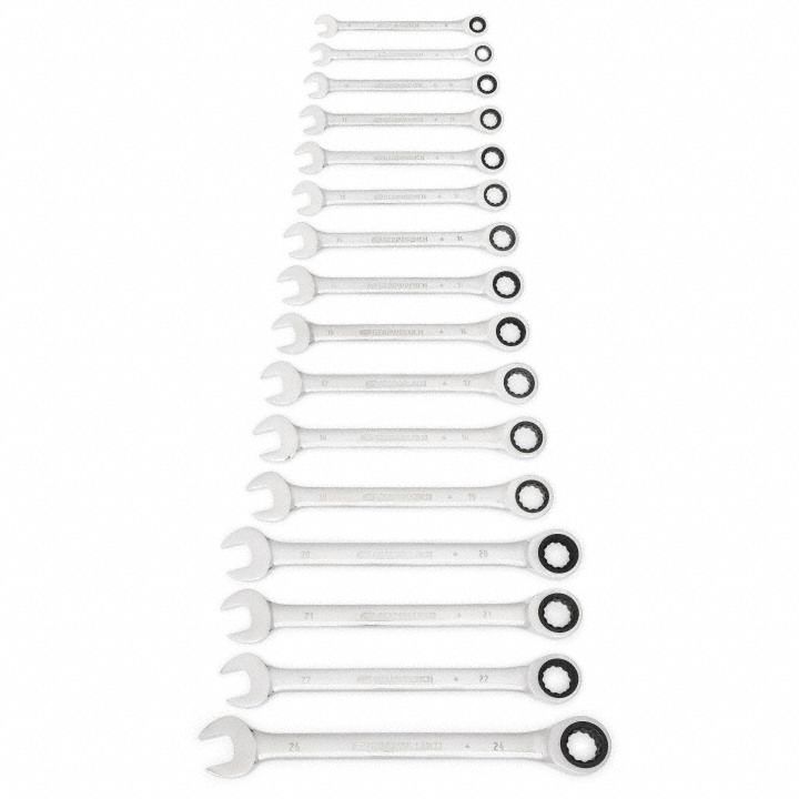 Combination RatchetingWrench 16pc Metric
