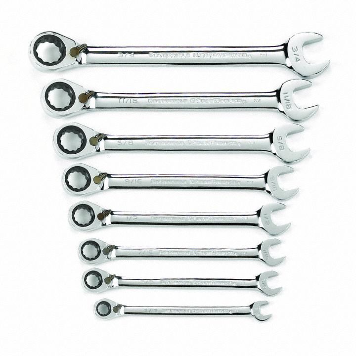 Set Wrench Reverse 8Pc
