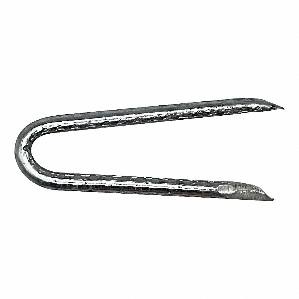 1-3/4 Galvanized Barbed Staples 5#