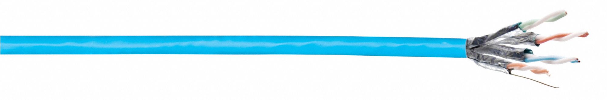 LAN Cable, Blue, 0.3 in Cable Dia.